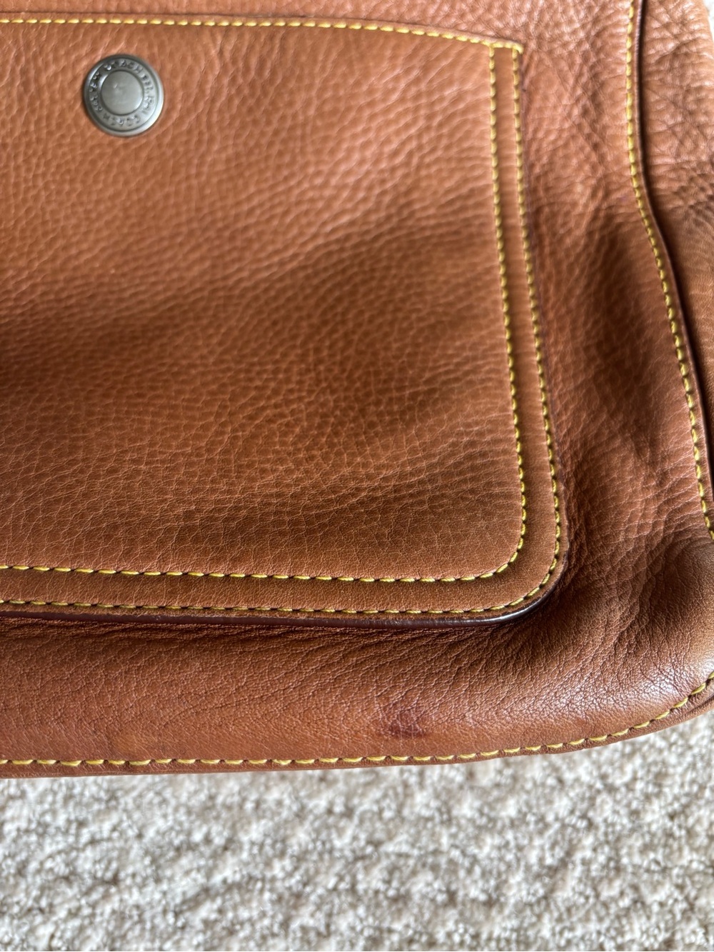 Rare Vintage Coach Chelsea Leather Hobo Handbag Vtg 2004 Y2K - Picture 5 of 13